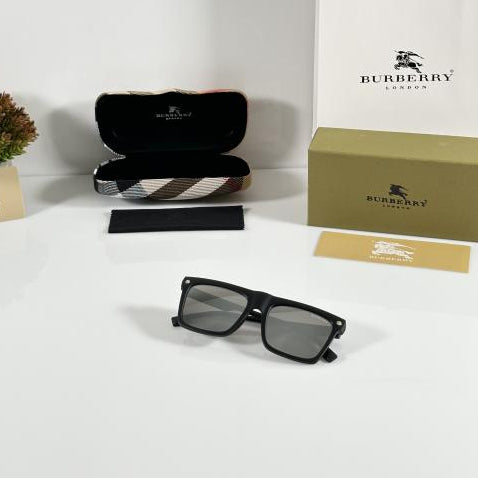 Burberry Black Silver Mercury Sunglasses – Timeless British Luxury