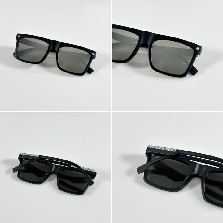 Burberry Black Silver Mercury Sunglasses – Timeless British Luxury