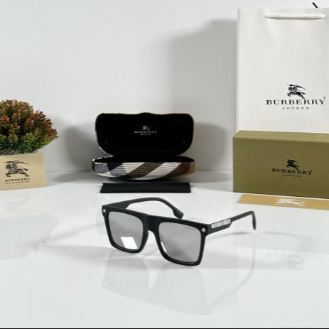 Burberry Black Silver Mercury Sunglasses – Timeless British Luxury