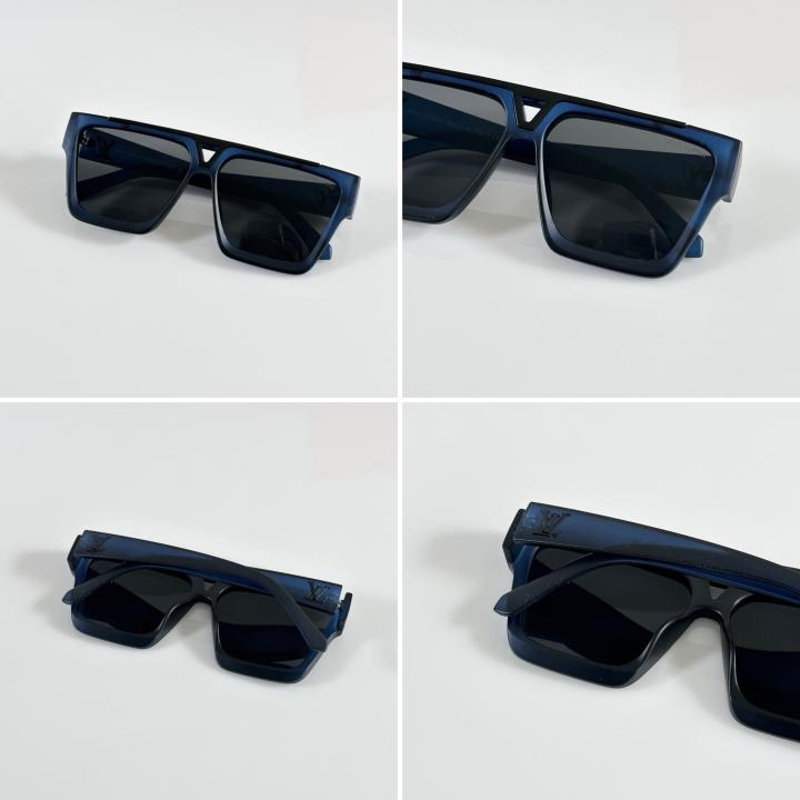 Louis Vuitton 1502 Blue & Black Sunglasses