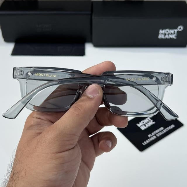 Mont Blanc Grey Sunglasses