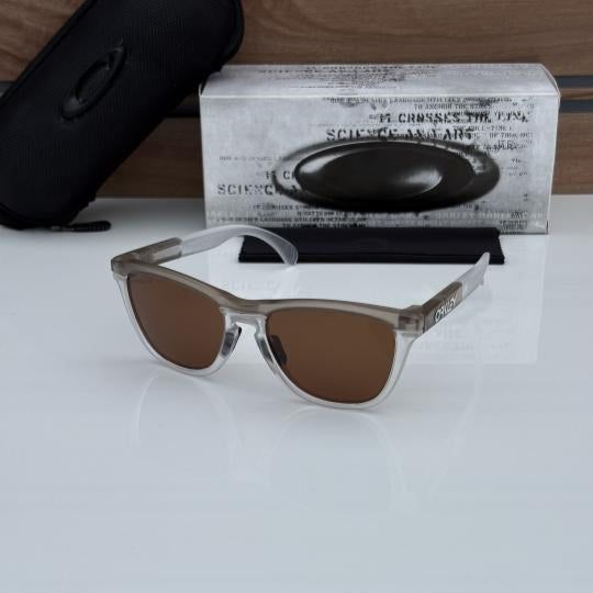 Oakley Transparent Brown Sunglasses – Sport & Lifestyle Fusion
