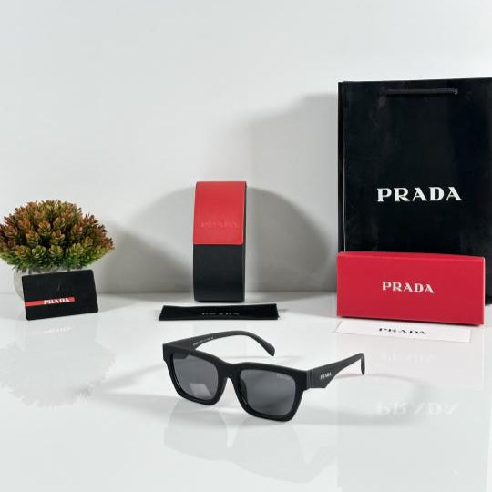 Prada Black Sunglasses – Modern Minimalist Luxury