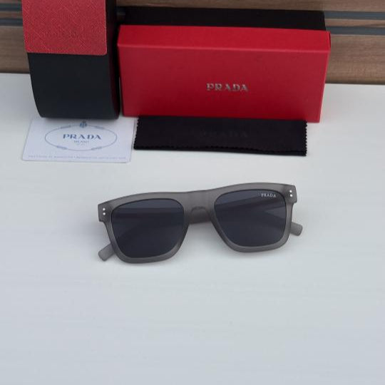 Prada Grey & Black Sunglasses