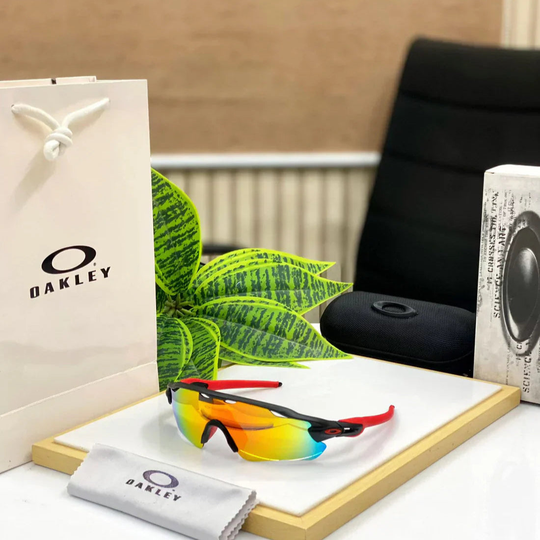 OAKLEY RDR BLACK ORANGE