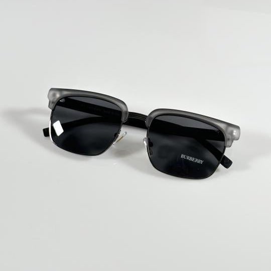 Burberry Grey Black Sunglasses – Timeless British Elegance