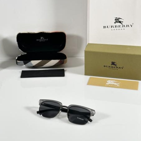 Burberry Grey Black Sunglasses – Timeless British Elegance