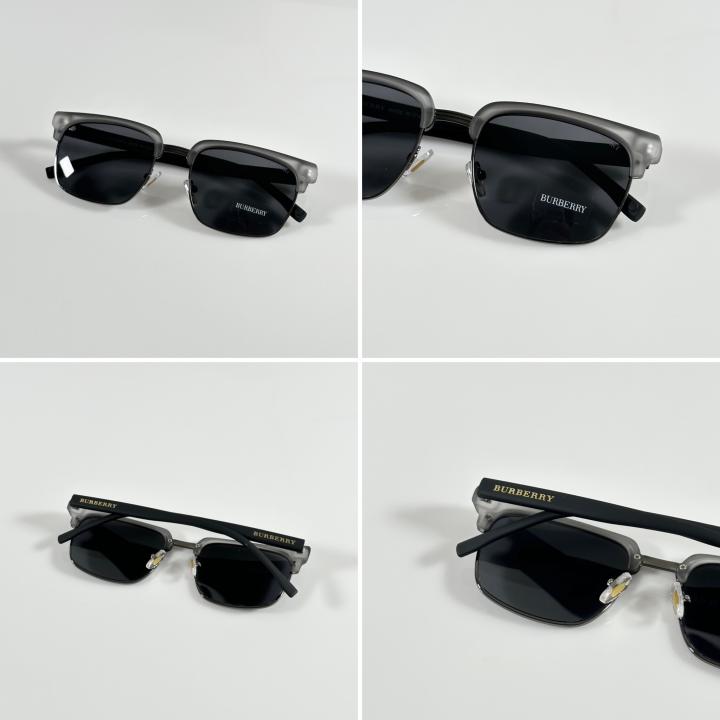 Burberry Grey Black Sunglasses – Timeless British Elegance