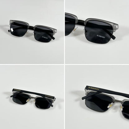 Burberry Grey Black Sunglasses – Timeless British Elegance