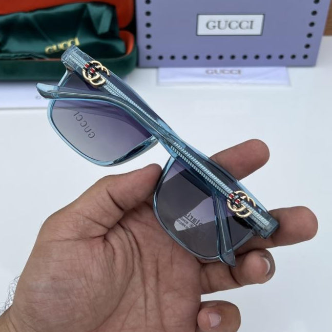Gucci Blue Sunglasses – Bold Italian Elegance
