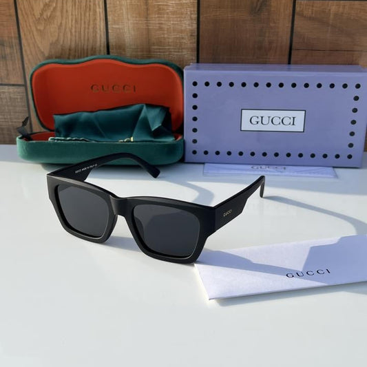 Gucci Matt Black Sunglasses – Luxury Designer Shades