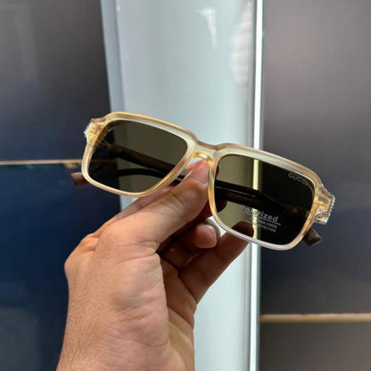 Gucci Wood-Brown Luxury Shades