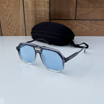 Jacques Marie Mage Blue White Candy Sunglasses – Bold Collectible Eyewear