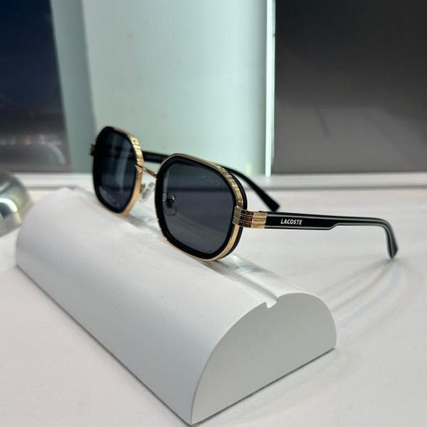 Lacoste Gold & Black Luxury Shades