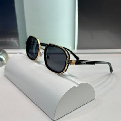 Lacoste Gold & Black Luxury Shades