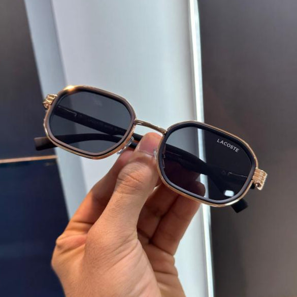 Lacoste Gold & Black Luxury Shades