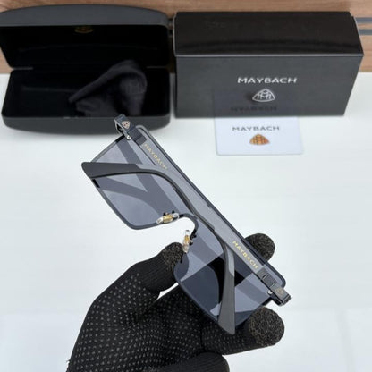 Maybach Black Luxury Sunglasses – Timeless Designer Shades