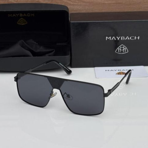 Maybach Full Black Sunglasses – Ultimate Prestige Luxury
