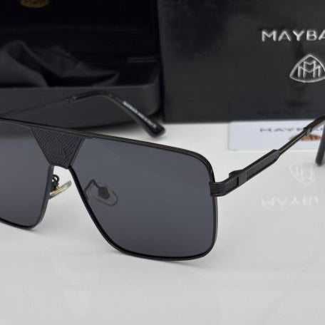 Maybach Full Black Sunglasses – Ultimate Prestige Luxury