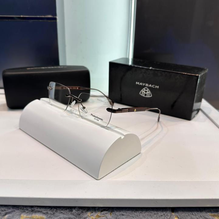 Maybach Wine Designer Luxury Sunglasses – Convertible Lens