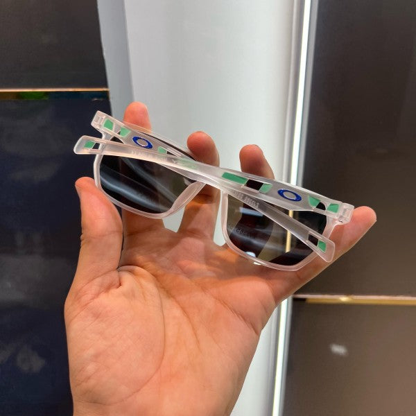 Oakley Designer Transparent Stick Blue Shade – Sporty Modern Edge