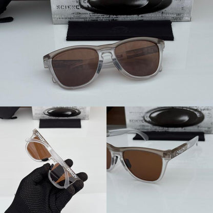 Oakley Transparent Brown Sunglasses – Sport & Lifestyle Fusion