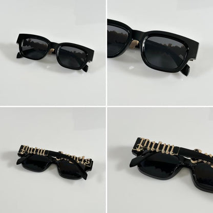 Palm Angels Black Sunglasses – Street-Luxury Boldness