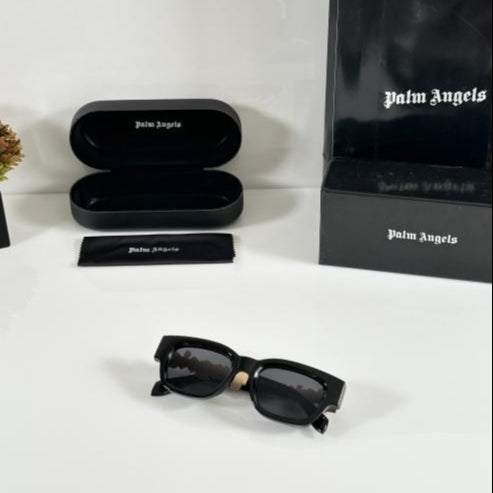 Palm Angels Black Sunglasses – Street-Luxury Boldness