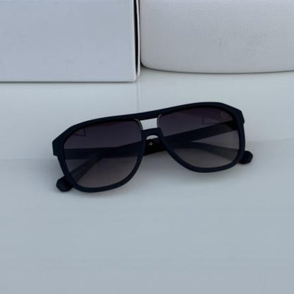 Philipp Plein Matte Blue & Black Sunglasses