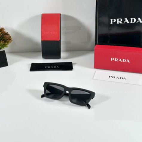Prada Black Sunglasses – Modern Minimalist Luxury