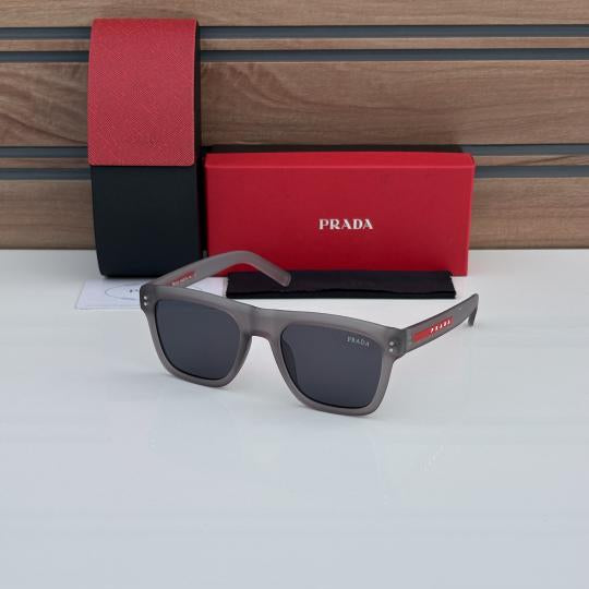 Prada Grey & Black Sunglasses