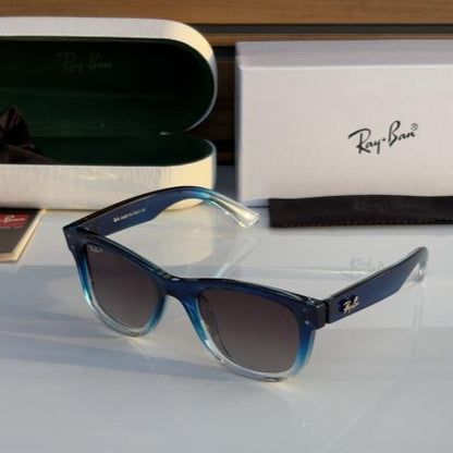 Ray-Ban Blue White Shaded Sunglasses