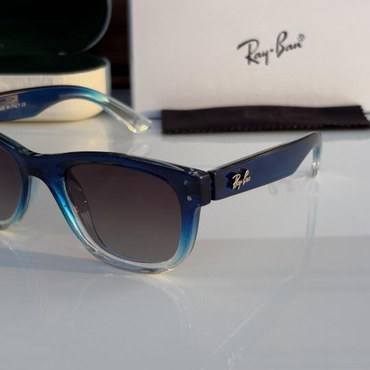 Ray-Ban Blue White Shaded Sunglasses