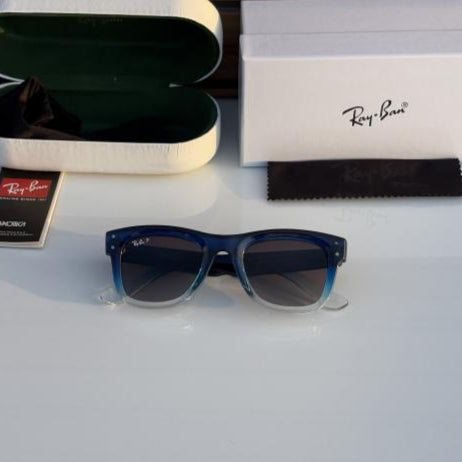 Ray-Ban Blue White Shaded Sunglasses
