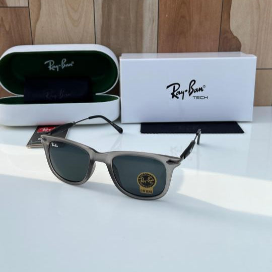 Ray-Ban Grey Sunglasses – Classic Versatile Elegance
