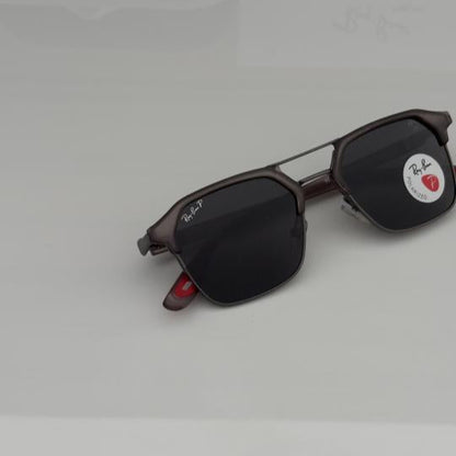 Ray-Ban Smoke Grey Black Sunglasses