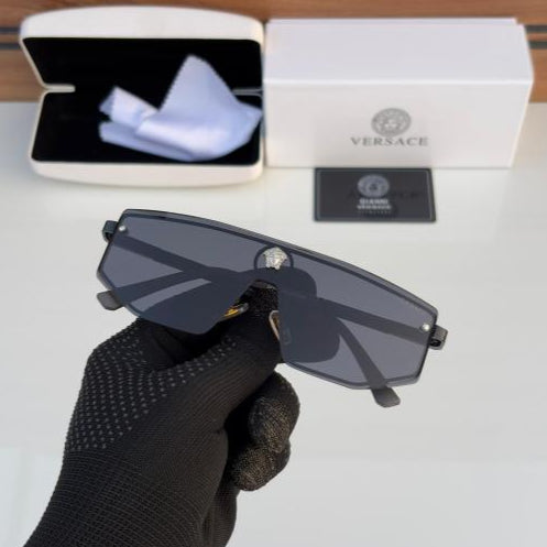 Versace Black Sunglasses – Bold Italian Luxury