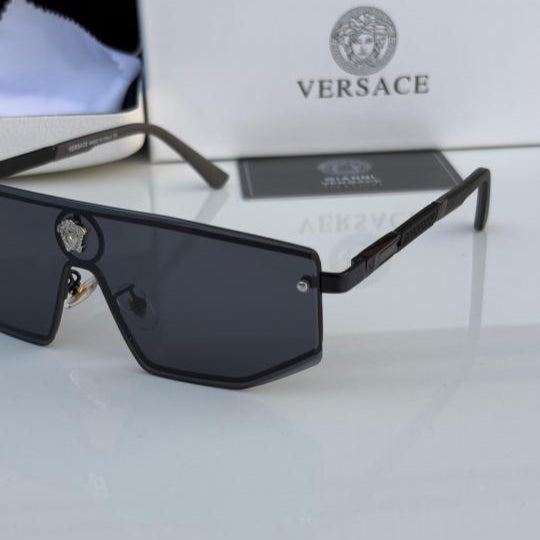 Versace Black Sunglasses – Bold Italian Luxury