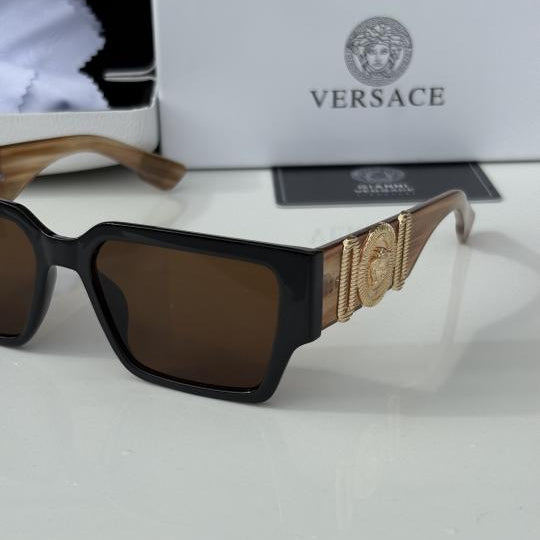 Versace Brown Classic Designer Sunglasses – Premium UV Protection