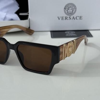 Versace Brown Classic Designer Sunglasses – Premium UV Protection