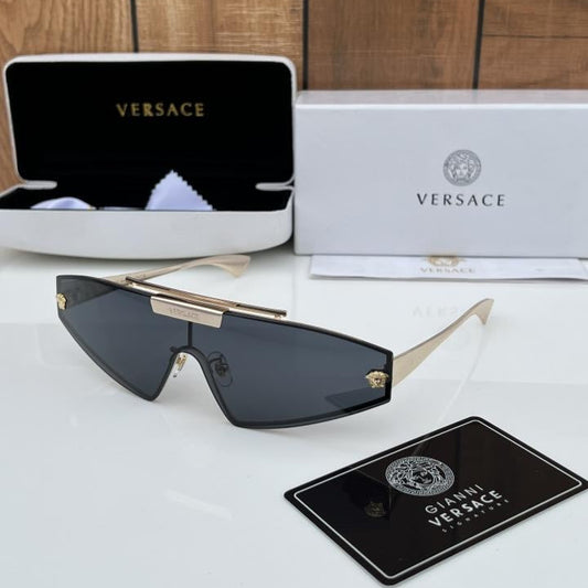 Versace Gold Black Sunglasses – Luxury Designer Shades