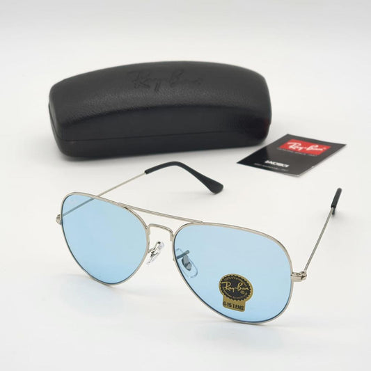 RB Blue & silver Sunglass For Unisex