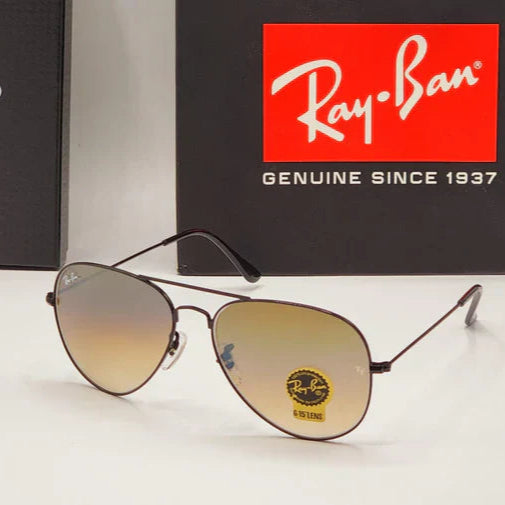 RB Brown Shade Wintage Sunglass For Unisex.
