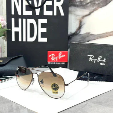 RB Brown Shade & Brown Sunglass For Unisex