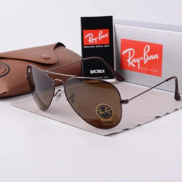 RB Brown & Brown Wintage Sunglass For Unisex.