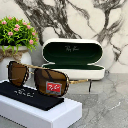 RB New Top Trending Men's Pack Of 2 Combo Hot Favourite Wintage Sunglass For Unisex.