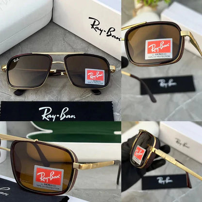 RB New Top Trending Men's Pack Of 2 Combo Hot Favourite Wintage Sunglass For Unisex.