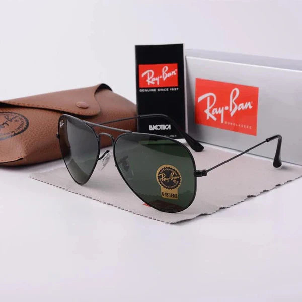 RB Green & Black Hot Favourite Wintage Sunglass For Unisex.